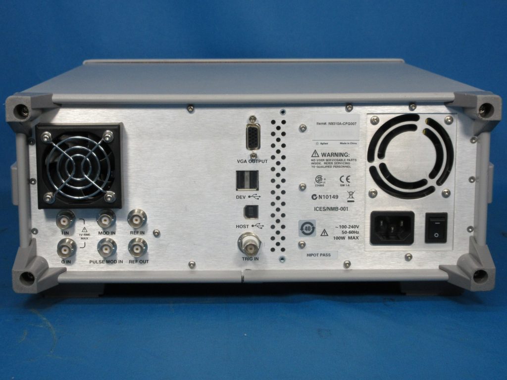 RF信号発生器 N9310A