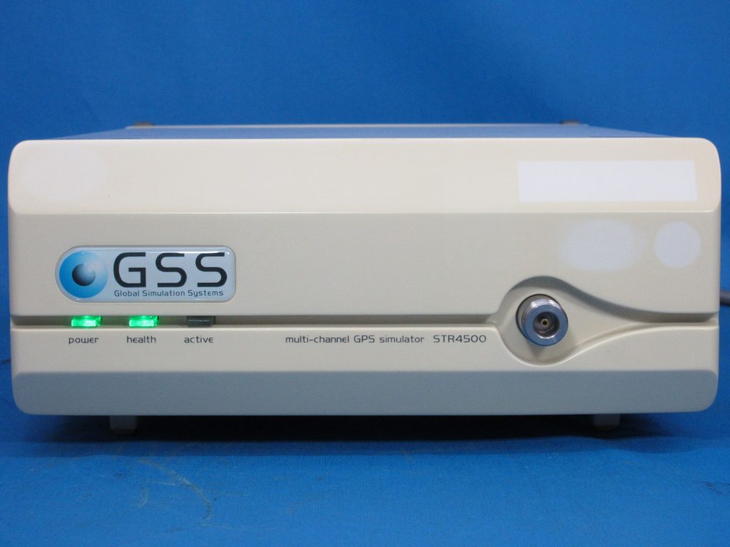 GPS/SBAS対応擬似信号発生器 STR4500